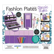 Load image into Gallery viewer, Fashion Plates Classic Styles — Mix-and-Match Drawing Set — Make 100s of Fabulous Fashion Designs — Ages 6+