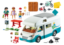 Load image into Gallery viewer, Playmobil Family Camper Vehicle Playset