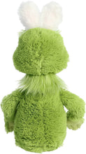 Load image into Gallery viewer, Aurora Dr. Seuss Set of 2 Plush: 14" Bunny Grinch and 12" Cindy Lou Who, with Myriads Drawstring Bag