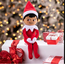 Load image into Gallery viewer, The Elf on the Shelf 12" Plushee Pal Snuggler Elf Dark Tone Girl &amp; Boy