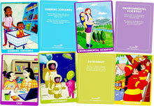 Load image into Gallery viewer, Upbounders Mommy's Shadow Inspiring Professions Flashcards