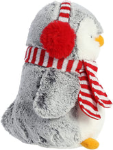 Load image into Gallery viewer, Aurora World Holiday - 9" Pompom Penguin, White