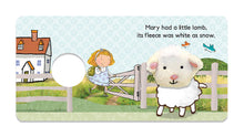Load image into Gallery viewer, Mary Had a Little Lamb Chunky Board Book with Finger Puppet