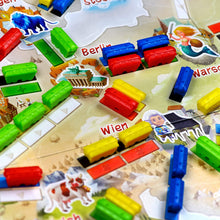 Load image into Gallery viewer, Ticket to Ride First Journey Europe Family Board Game Ages 6+ For 2-4 Players Average Playtime 15-30 minutes