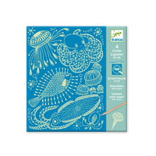 Load image into Gallery viewer, Glow-In-The-Dark "Sea Life" Scratch Cards