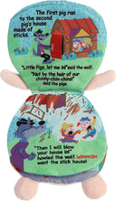 Load image into Gallery viewer, 3 Little Pigs Soft Book Story Pal by Ebba