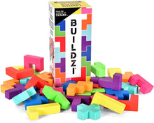 Load image into Gallery viewer, BUILDZI by TENZI - The Fast Stacking Building Block Game for The Whole Family - 2 to 4 Players Ages 6 to 96 - Plus Fun Party Games for up to 8 Players