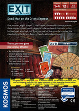Load image into Gallery viewer, Thames &amp; Kosmos - EXIT: The Game - Dead Man on the Orient Express