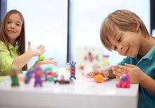 Load image into Gallery viewer, Hey Clay Birds - Colorful Modeling Air-Dry Clay for Kids,18 Cans with Fun Interactive App