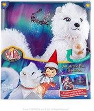Load image into Gallery viewer, Elf on the Shelf Arctic Fox Tradition Set 12" Plushee Pal Light Girl Elf Snuggler, Exclusive Joy Bag