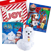 Load image into Gallery viewer, The Elf on the Shelf: an Arctic Fox Tradition, with Elf Pets Good Tidings Scarf and Toy Set