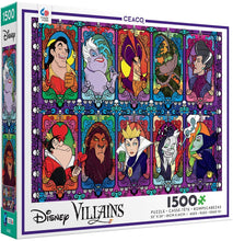 Load image into Gallery viewer, Ceaco Disney Villains 2 Jigsaw Puzzle, 1500 Pieces