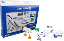 Load image into Gallery viewer, Daron United Airlines Airport Playset