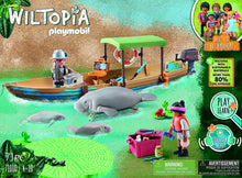 Load image into Gallery viewer, Playmobil Wiltopia Boat Trip to The Manatees