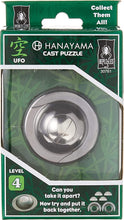 Load image into Gallery viewer, BePuzzled Hanayama UFO Cast-Metal Brain Teaser Puzzle, Level 4