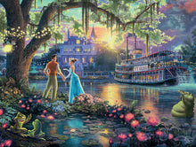Load image into Gallery viewer, Ceaco 750 Piece Thomas Kinkade Disney Dreams - The Princess and The Frog Jigsaw Puzzle