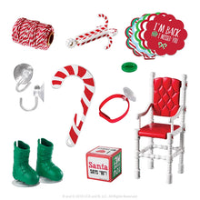 Load image into Gallery viewer, The Elf on the Shelf Play Starter Set: Blue Eye Boy Elf, I'm So Fly PJs, Elf Pet Reindeer, an Original Elf Story DVD and Scout Elves at Play Set
