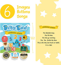 Load image into Gallery viewer, DITTY BIRD Baby Sound Book: Learning Songs Musical Book for Babies