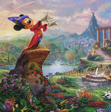 Load image into Gallery viewer, Kinkade Fantasia, Lady &amp; The Tramp, Winnie The Pooh, Tangled Disney Collection Jigsaw Puzzle 2000 Pc
