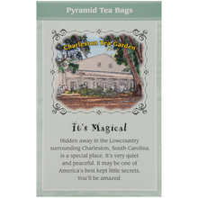 Load image into Gallery viewer, Charleston Tea Garden Carolina Mint Tea Pyramid Teabags, 12 Count