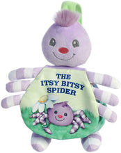 Load image into Gallery viewer, Ebba - Soft Books - 9" Story Pals - Itsy Bitsy Spider