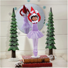 Load image into Gallery viewer, The Elf on the Shelf Magi-Freeze Set of 3: Holiday Hipster, Glitzy Gala Dress, and Tiny Tidings Tutu (Elf Not Included)