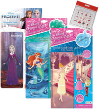 Load image into Gallery viewer, Bendon Disney Princess Magnetic Activity Set: Paperdoll Tins Frozen, The Little Mermaid, Cinderella