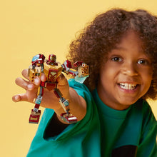 Load image into Gallery viewer, LEGO Marvel Iron Man Mech Armor Building Kit; Collectible Mech and Minifigure for Iron Man Fans Aged 7+ (130 Pieces)