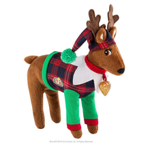 Load image into Gallery viewer, Elf on the Shelf Pets Reindeer with Reindeer Pajamas and Elf Pets Accessories Kit