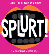 Load image into Gallery viewer, Gamewright Party Game Set of 3: That's It!, Splurt and Hit List with Drawstring Giftbag