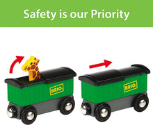 Load image into Gallery viewer, BRIO World - Safari Train 3 Piece Toy Train Accessory for Kids Age 3 and Up