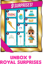 Load image into Gallery viewer, LOL Surprise Queens Dolls with 9 Surprises Including Doll, Fashions, and Royal Themed Accessories - Great Gift for Girls Age 4+