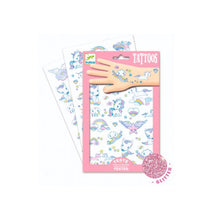 Load image into Gallery viewer, Djeco Unicorn Temporary Tattoos