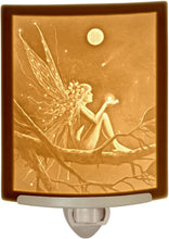 Load image into Gallery viewer, Catch a Falling Star Curved Porcelain Lithophane Night Light