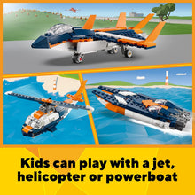 Load image into Gallery viewer, LEGO Creator 3in1 Supersonic-Jet Building Kit
