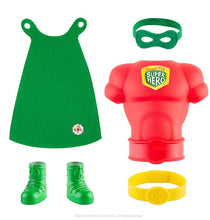 Load image into Gallery viewer, The Elf on the Shelf Claus Couture 3-Pack: Clausmonaut Set, Might Super Hero Set, and Karate Kicks Set