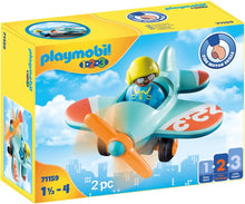 Load image into Gallery viewer, PLAYMOBIL 1.2.3 Airplane