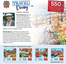 Load image into Gallery viewer, MasterPieces Travel Diary - Amsterdam 550pc Jigsaw Puzzle