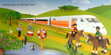 Load image into Gallery viewer, Usborne Lift And Look Board Books - Trains