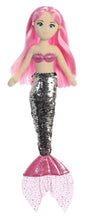Load image into Gallery viewer, Aurora Sea Sparkles Mermaid - Ava 18" Sequin Plushie