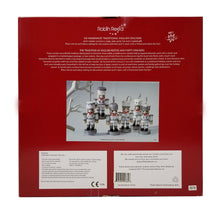 Load image into Gallery viewer, Robin Reed English Holiday Christmas Crackers, Pack of 6 x 12" - Silver Nutcracker