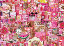 Load image into Gallery viewer, Cobble Hill Pink Jigsaw Puzzle (1000 Piece)