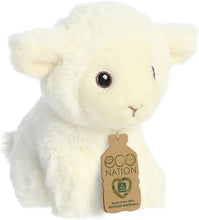 Load image into Gallery viewer, Aurora Eco Nation Mini Plush - Lamb, 5"