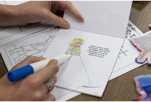 Load image into Gallery viewer, Disney Frozen-2 Anna and Elsa 24 Page Imagine Ink Magic Coloring Activity Book &amp;1 Mess-Free Marker