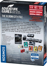 Load image into Gallery viewer, Thames &amp; Kosmos Adventure Games: The Gloom City File - NEW!