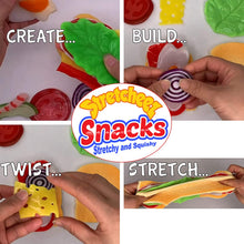 Load image into Gallery viewer, Thin Air Brands Stretcheez Snack Pack Sandwich - Play Food - Stretchy Pretend Food &amp; Toppings