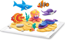 Load image into Gallery viewer, Hey Clay Ocean Creatures &amp; Forest Animals Bundle with Exclusive Myriads Drawstring Bag
