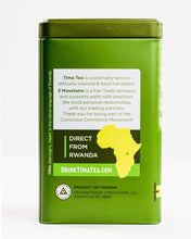 Load image into Gallery viewer, Tima Tea Organic Fair Trade Green Loose Leaf Tea 2.5 oz.