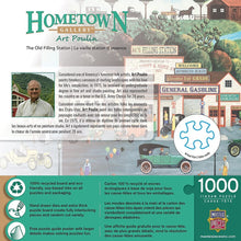 Load image into Gallery viewer, MasterPieces Hometown Gallery 1000 Puzzles Collection - The Old Filling Station 1000 Piece Jigsaw Puzzle