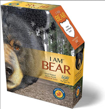 Load image into Gallery viewer, Madd Capp I AM BEAR Animal-Shaped Jigsaw Puzzle, 550-Pieces